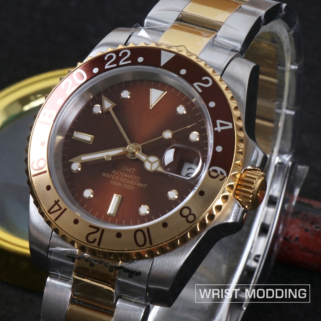 Custom Seiko GMT MOD 2026 - Retro Style - Wristmodding
