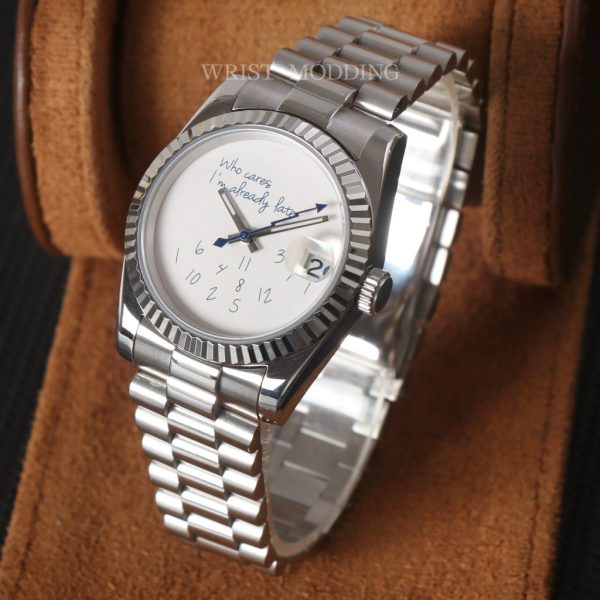 Seiko MOD Who Cares I'm Already Late