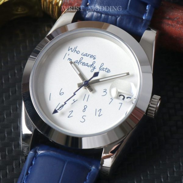 Seiko MOD Who cares I'm late