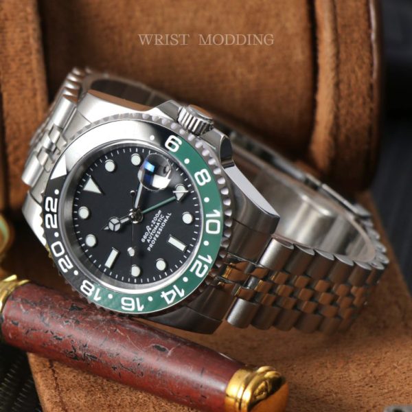 Seiko GMT MOD Left Hand