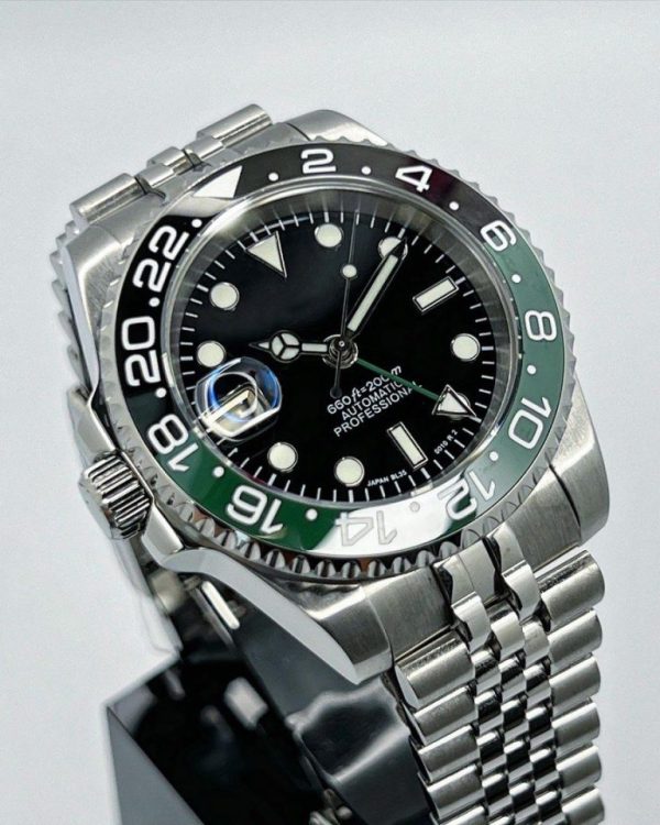 Seiko GMT MOD Sprite Lefty