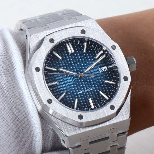 seiko royal oak mod blue dial