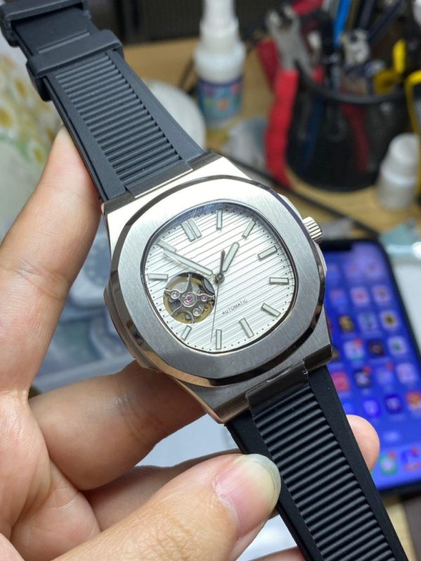 seiko nautilus open heart mod