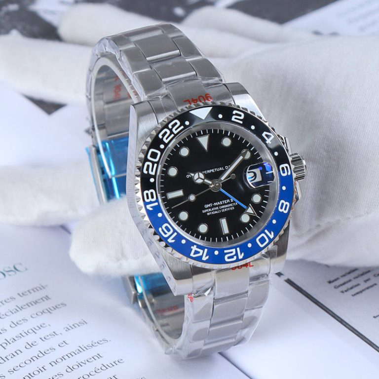 Seiko GMT MOD Batman NH34 2024 - Wristmodding