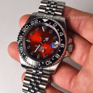 Custom Seiko Submariner Cherry MOD
