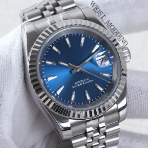 Custom Seiko Datejust Fluted Bezel MOD