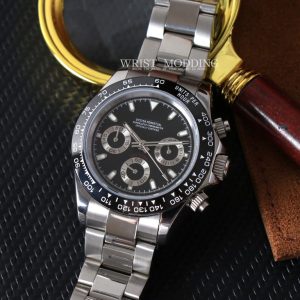 Seiko Daytona Black Dial MOD