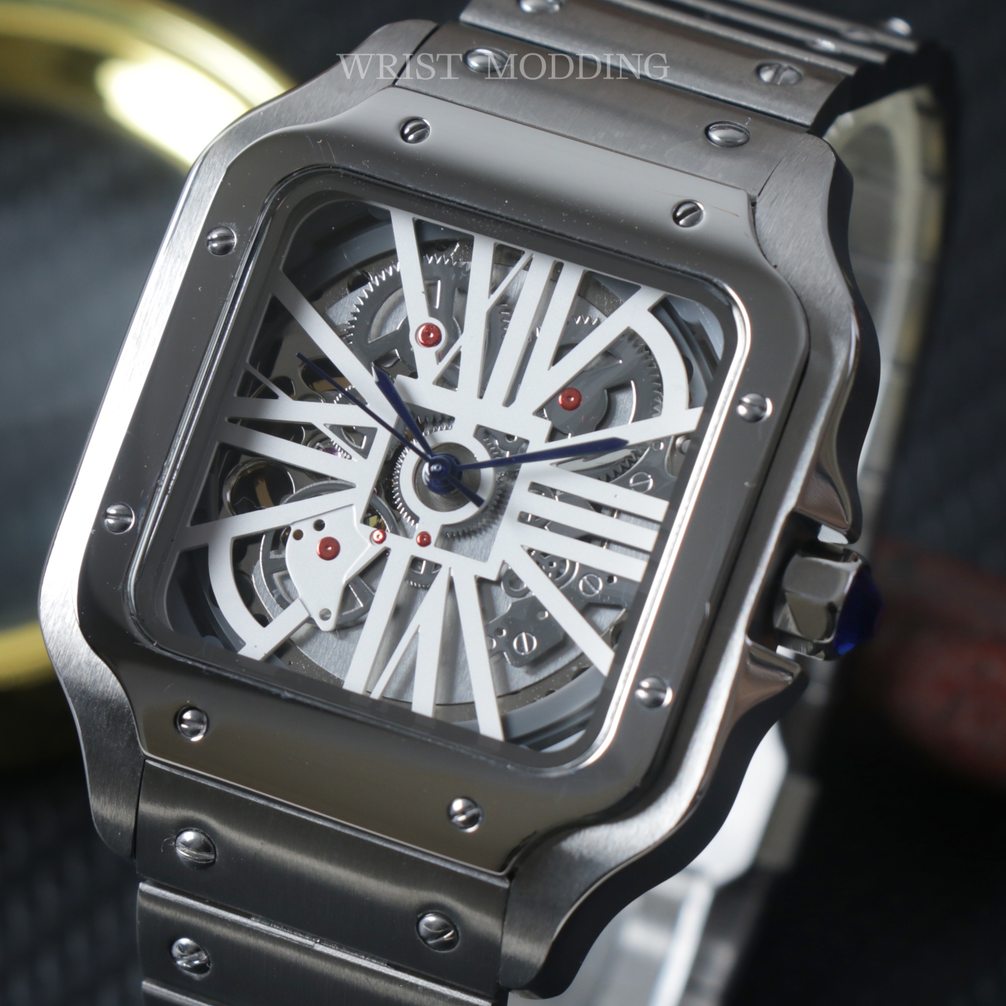 Custom Seiko Santos Skeleton MOD 2025 - Wristmodding