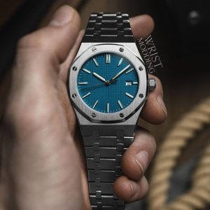 Seiko Royal Oak Blue Dial MOD - SeikOak