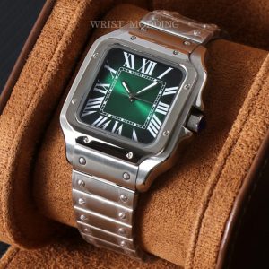 Custom Seiko Santos MOD Green Dial