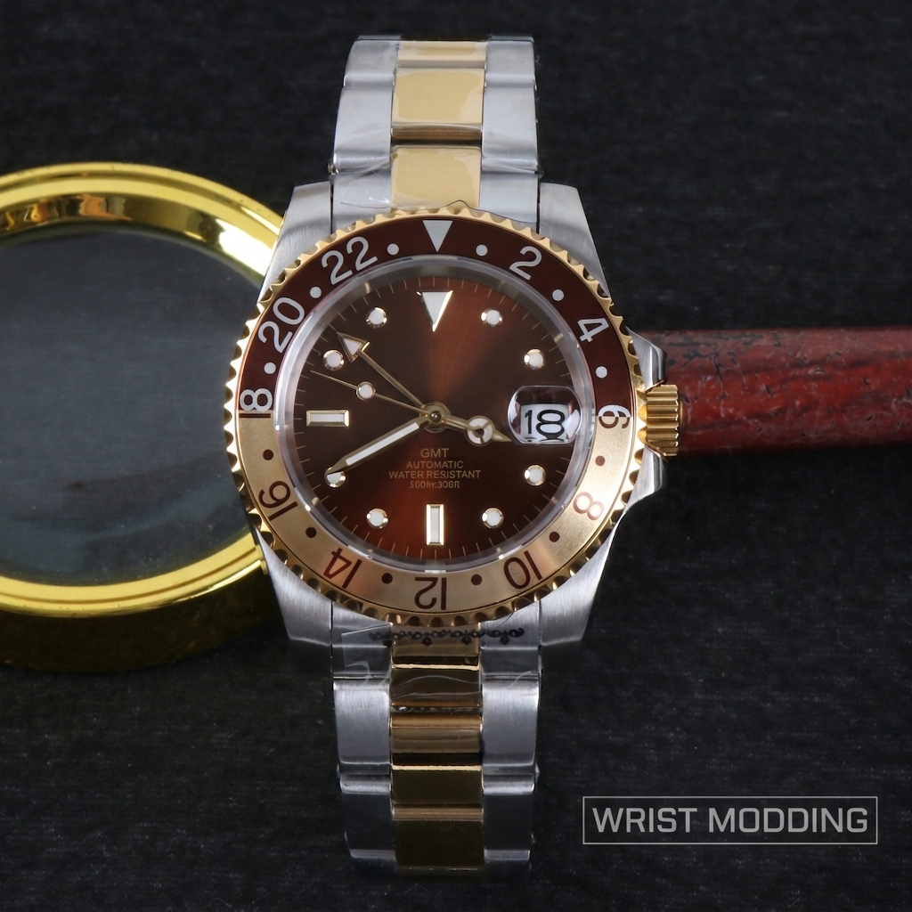 Custom Seiko GMT MOD 2026 - Retro Style - Wristmodding